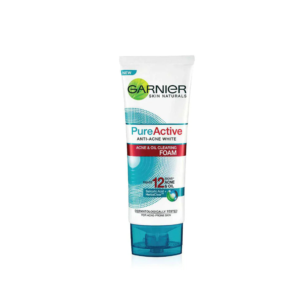 Garnier Pure Active Acne And Oil Clearing Foam 100ml