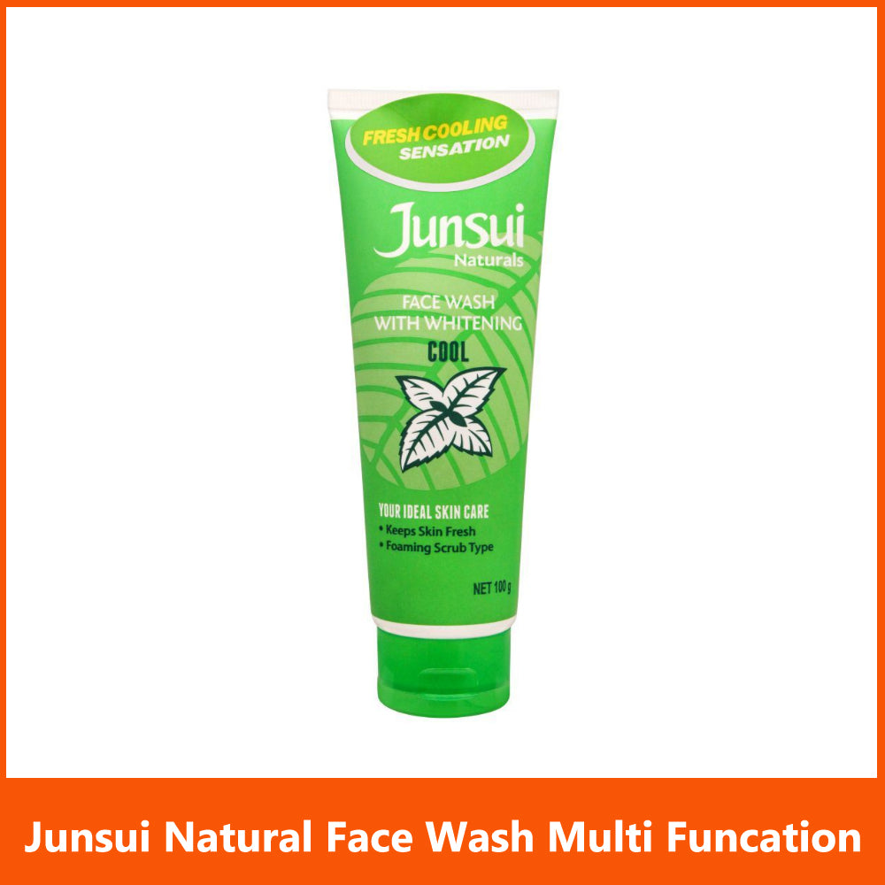 Junsui Natural Face Wash With Whitening Cool 100Gm