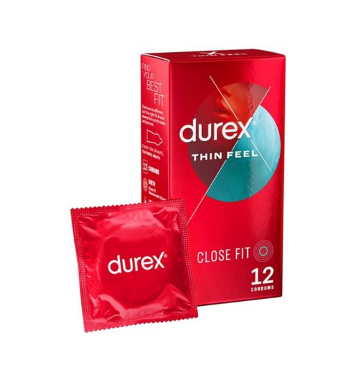 Durex Thin Feel Close Fit Condom 12 pcs