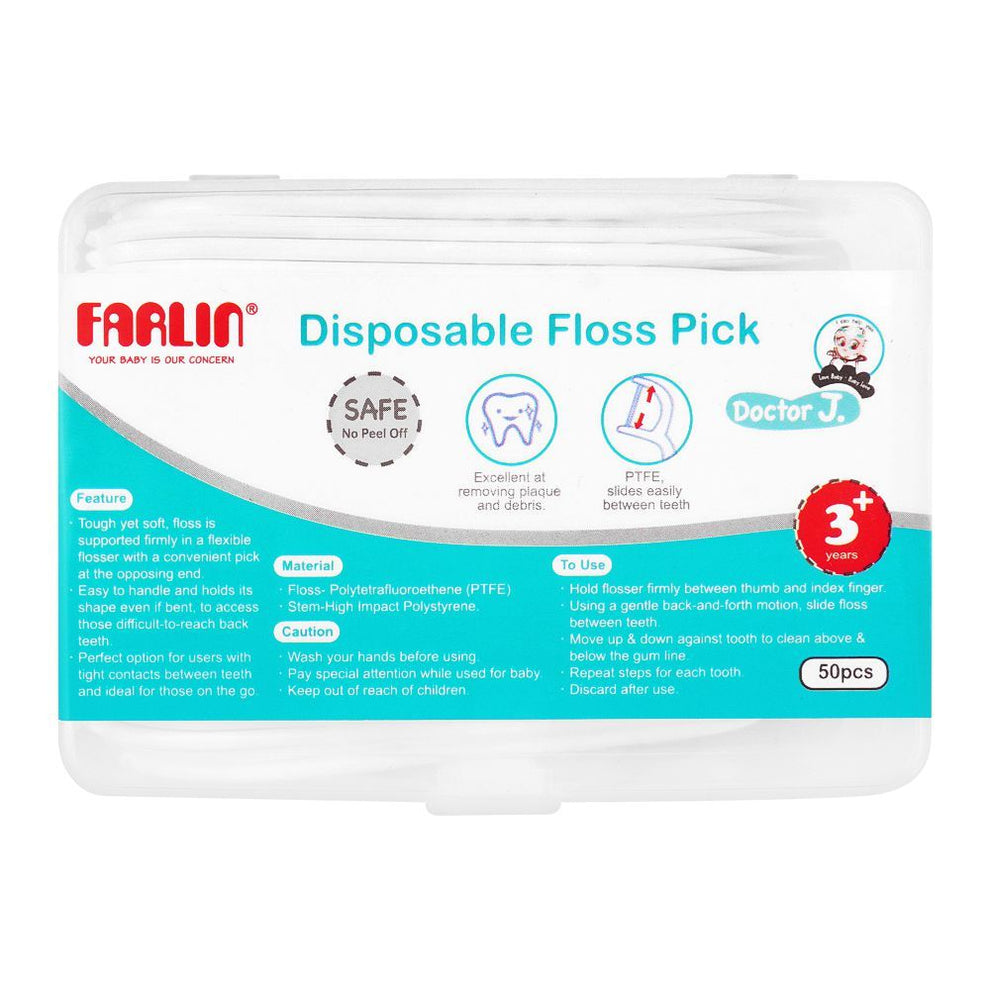 FARLIN DISPOSABLE FLOSS PICK DOCTOR.J
