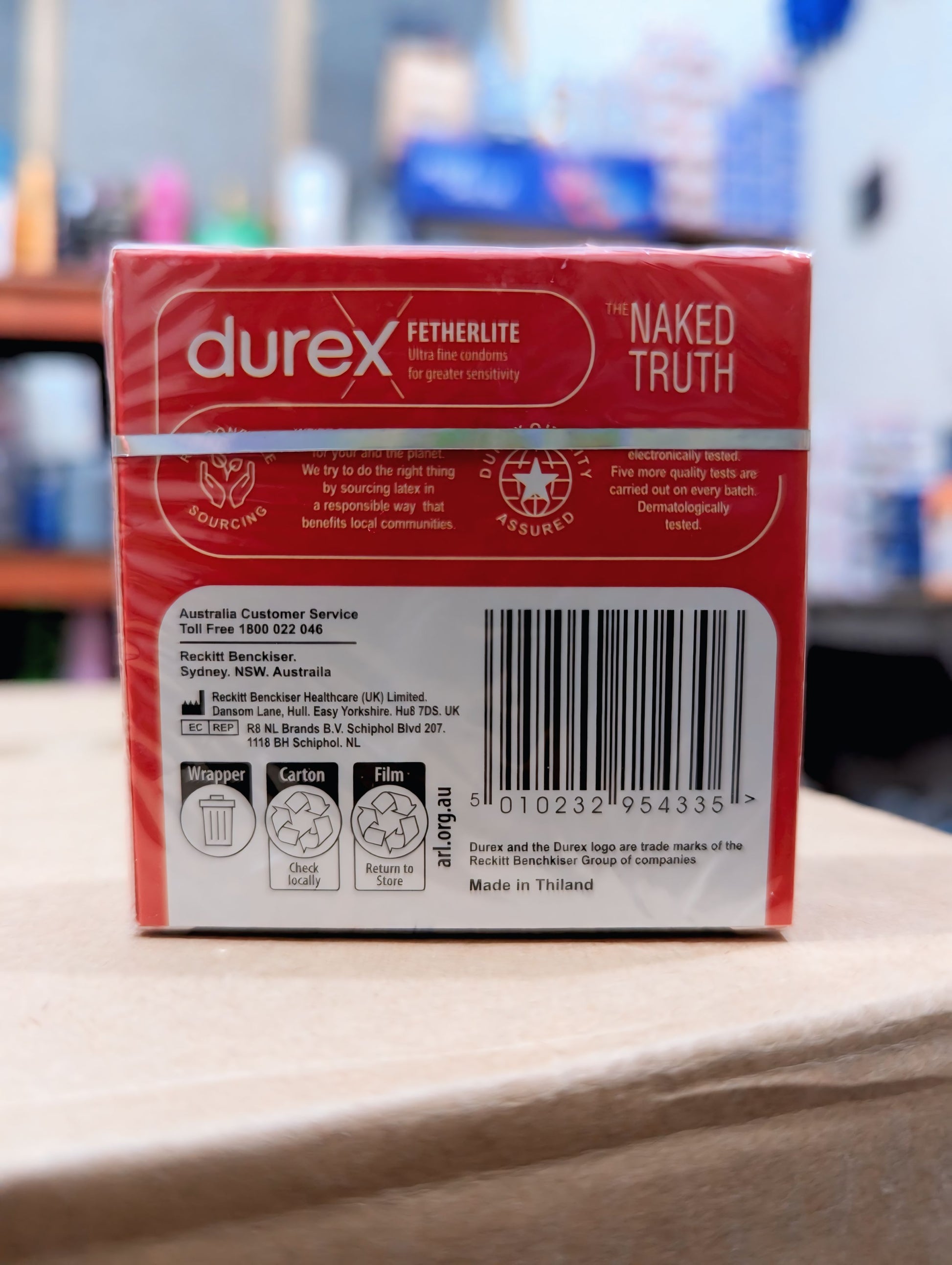 Durex Fetherlite Regular Fit 3's Pack