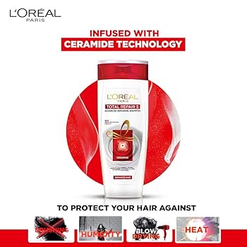 L'Oreal Paris Total Repair 5 Shampoo, 175ml