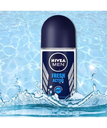 Nivea Men Fresh Active Deodorant Roll-On 50 ML