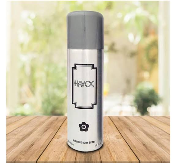 Havoc Silver Body Spray Deodorant For Men Women