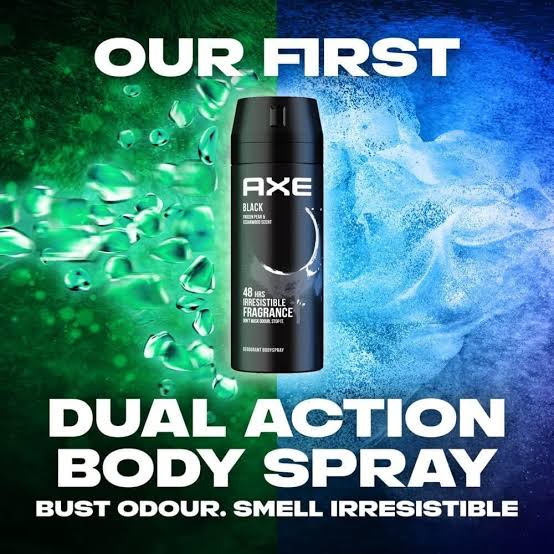 Axe Deodorant Spray Black 48 Hours - 150 ml
