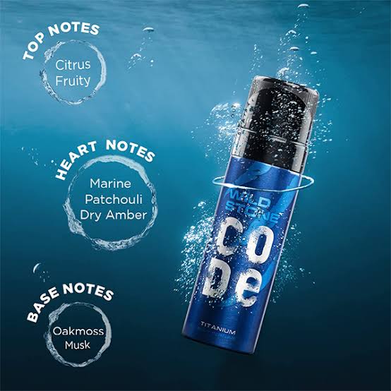 Wild Stone Code Titanium Perfume Body Spray