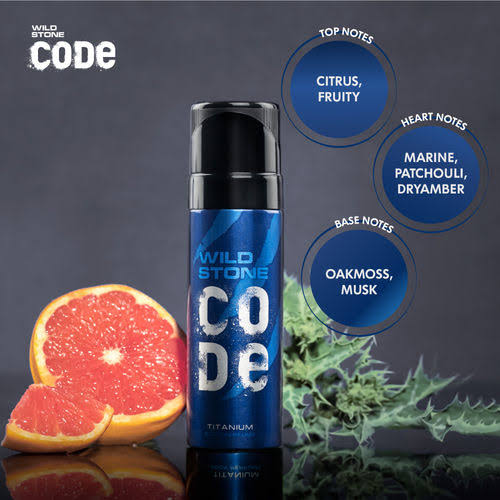 Wild Stone Code Titanium Perfume Body Spray