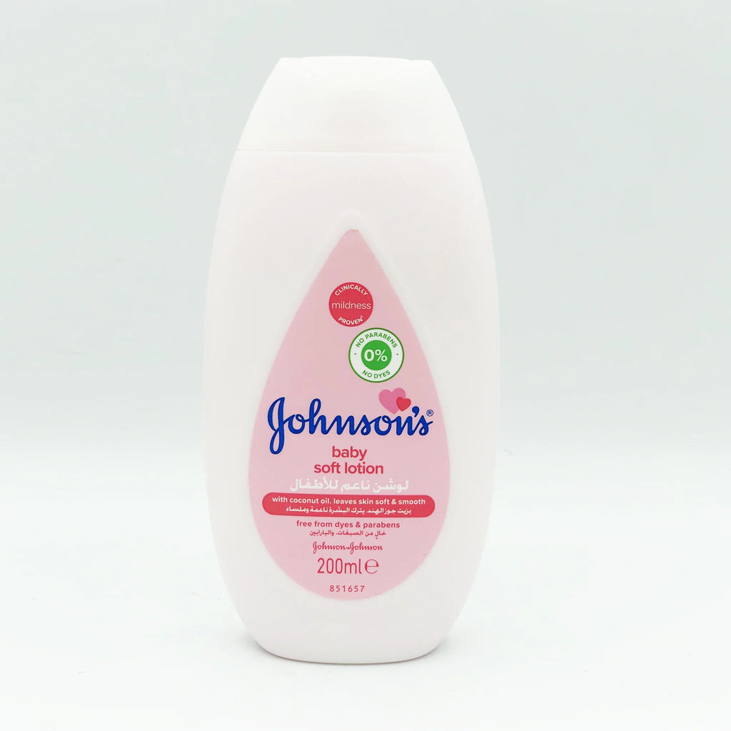 Johnson's Baby Lotion (200ml) - Clinically Proven Mildness for Delicate Skin