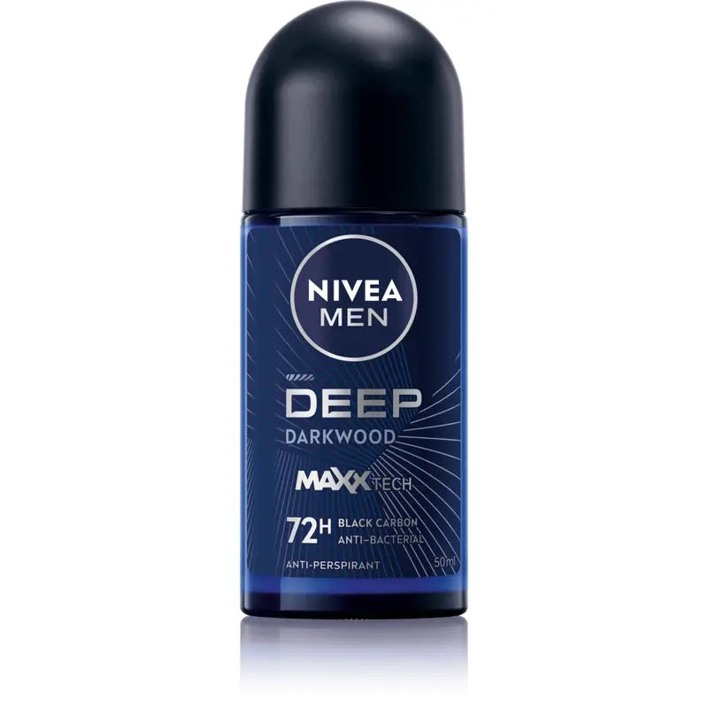 NIVEA MEN Roll On Deodorant Deep Dark wood 50ml