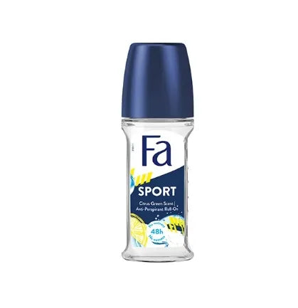 Fa Sport Citrus Green Scent Anti-Perspirant Roll-On.