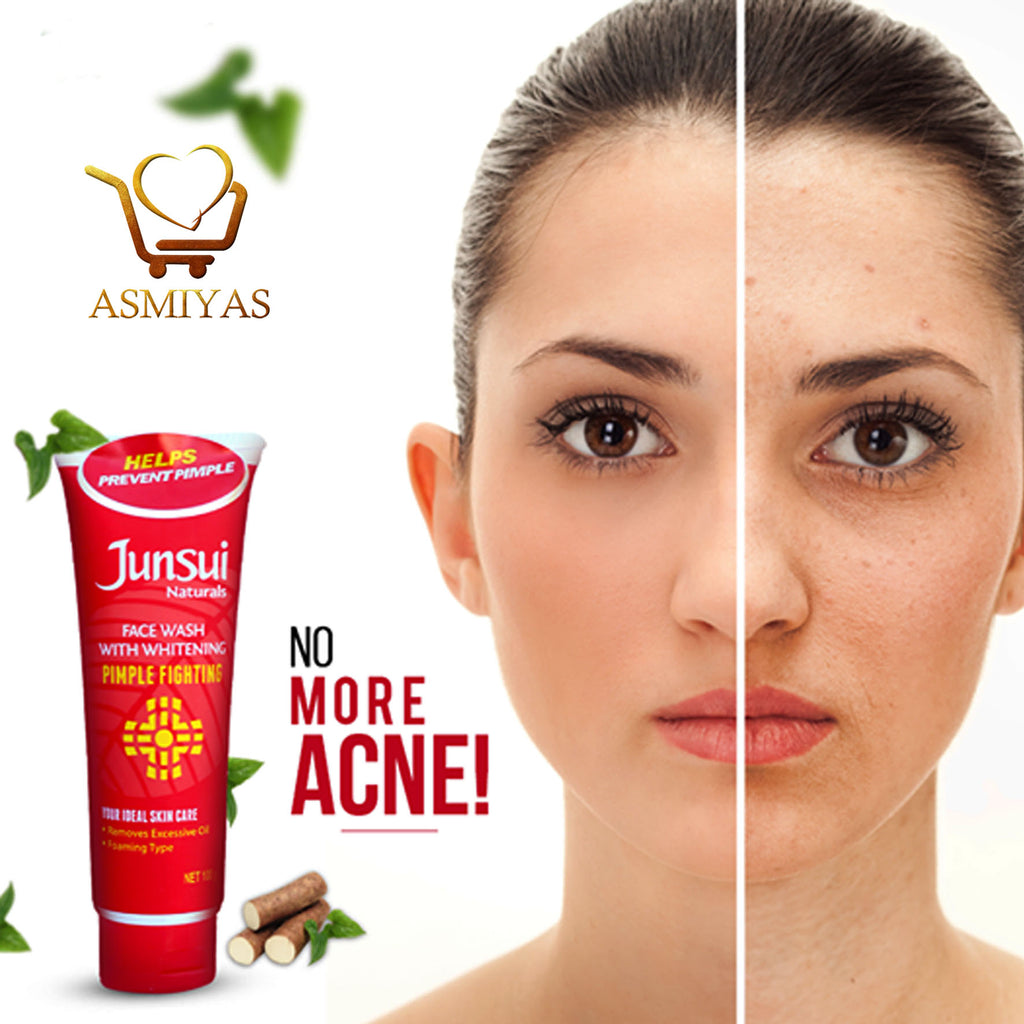 Junsui Naturals Face Wash With Whitening Pimple Fighting 100gm
