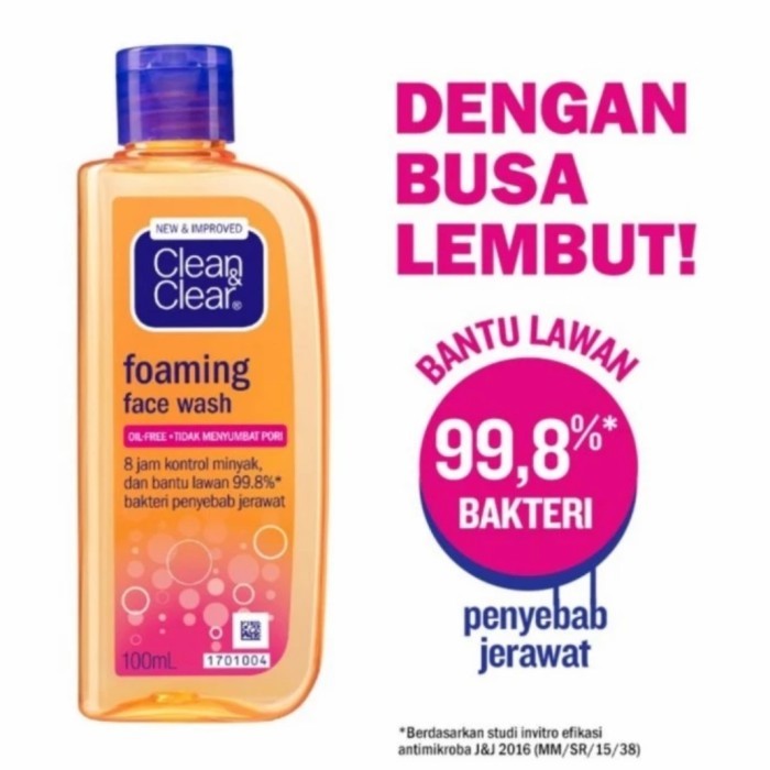 Clean & Clear Foaming Face Wash  100ml