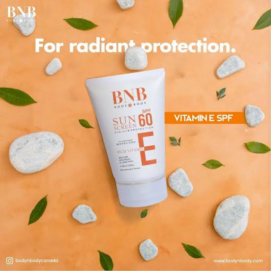 BNB Vitamin E Sun Screen (Spf 60)