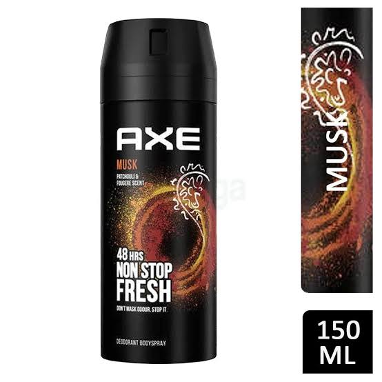 Axe Musk Canella & Ambar 48H Non-Stop Fresh Deodorant Body Spray For Men – 150ml