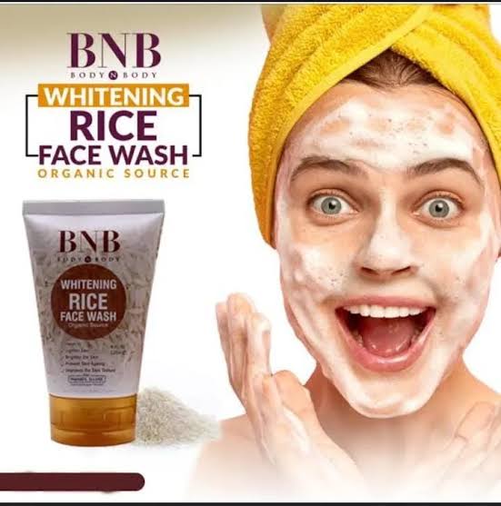 B.N.B Best skin glowing & whitening rice face wash 120ml