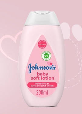Johnson's Baby Lotion (200ml) - Clinically Proven Mildness for Delicate Skin