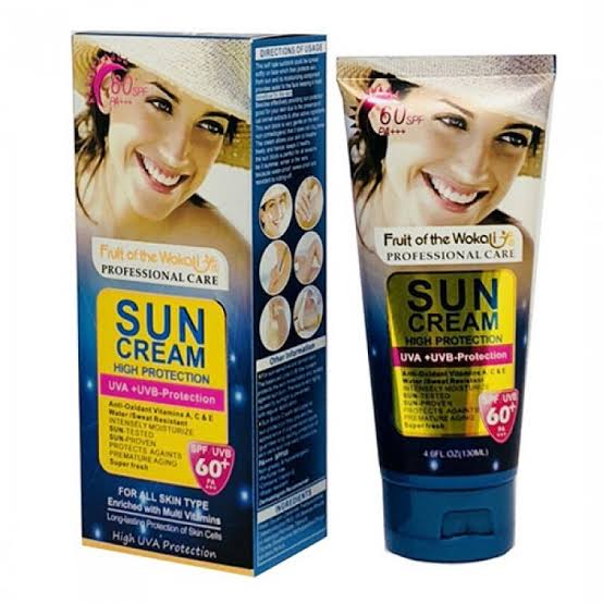 Fruit Of The Wokali Sun Cream High Protection 130ml SPF/UVB-60 |