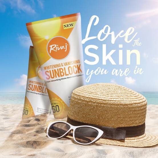 Rivaj UK Whitening & Vanishing Sunblock SPF60 40 ML