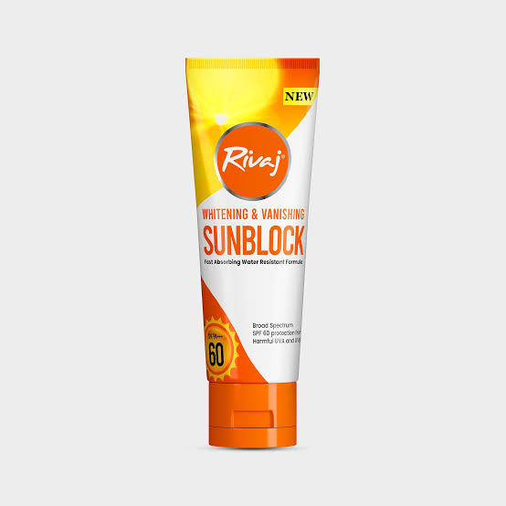 Rivaj UK Whitening & Vanishing Sunblock SPF60 40 ML