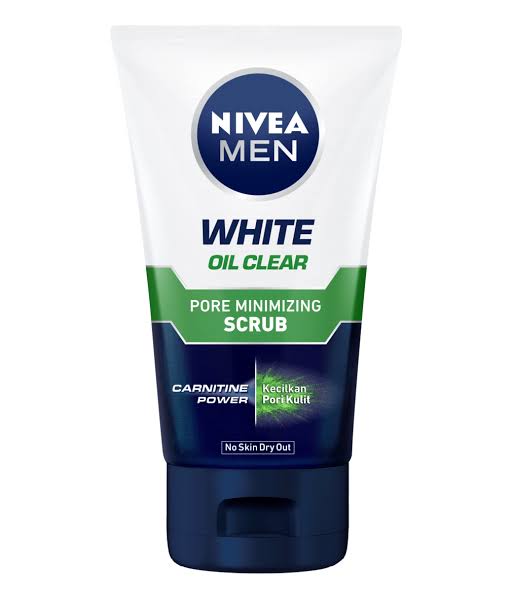 NIVEA MEN Bright Oil Clear Pore Minimizing Scrub 100ml