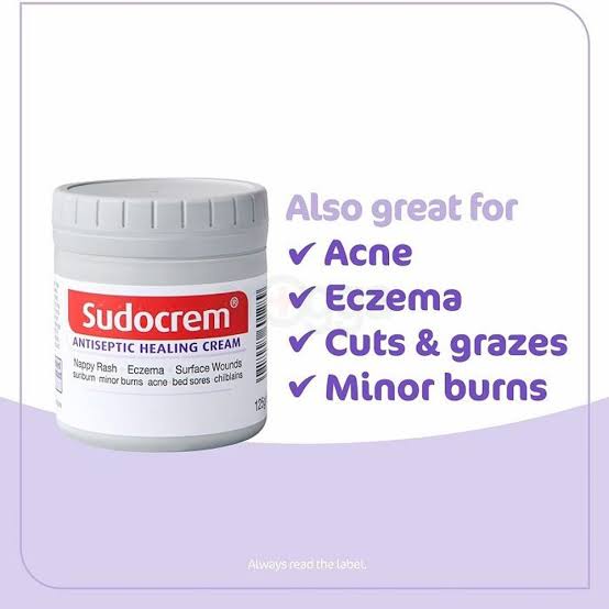 Sudocrem Antiseptic Nappy Rash Healing Cream, 125g