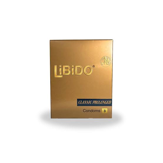 Libido - Classic Prolonged (Pack of 3 condoms)