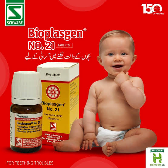 Bioplasgen 21 for Children – Teething trouble in children