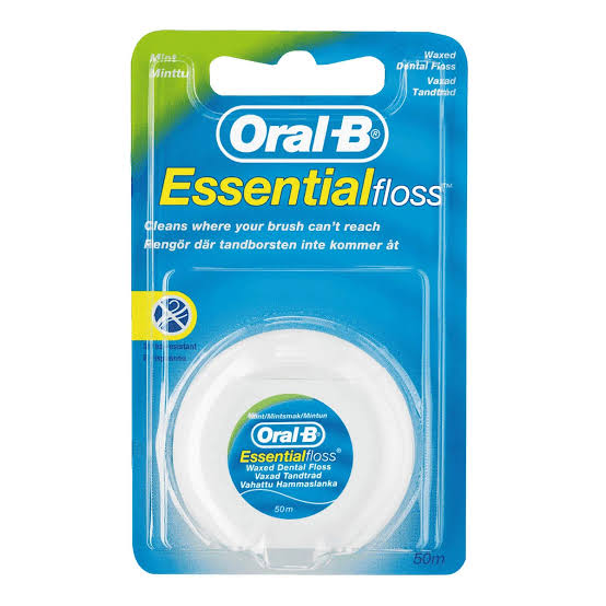 Oral-B Essential Dental Floss (Mint), 50m