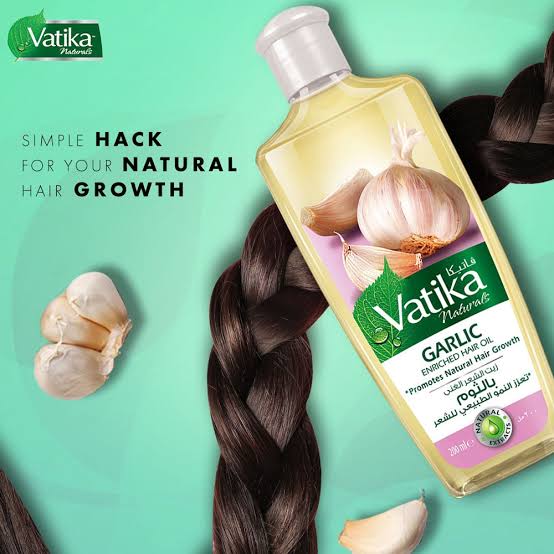 Dabur Vatika Garlic Enriched Hair Oil, 100ml | Breakage Rescue |