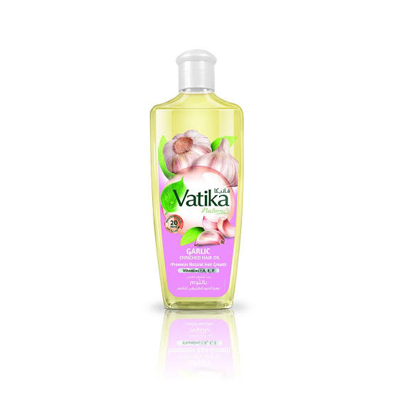Dabur Vatika Garlic Enriched Hair Oil, 100ml | Breakage Rescue |