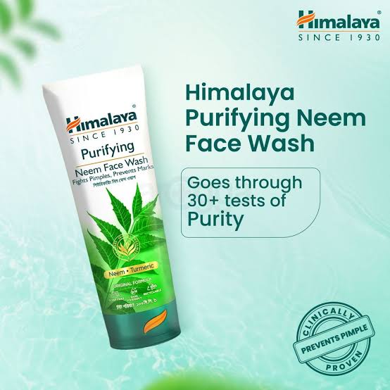 Himalaya Herbals Purifying Neem Face Wash 100ML