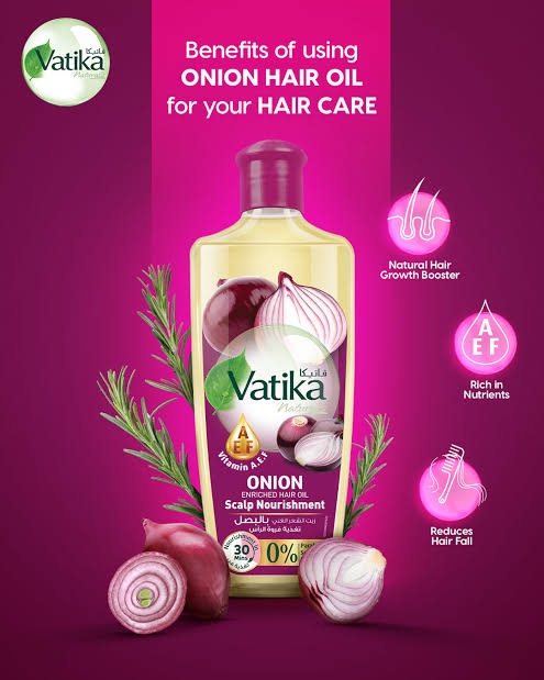 Vatika Naturals Onion Enriched Hair Oil 100 ML