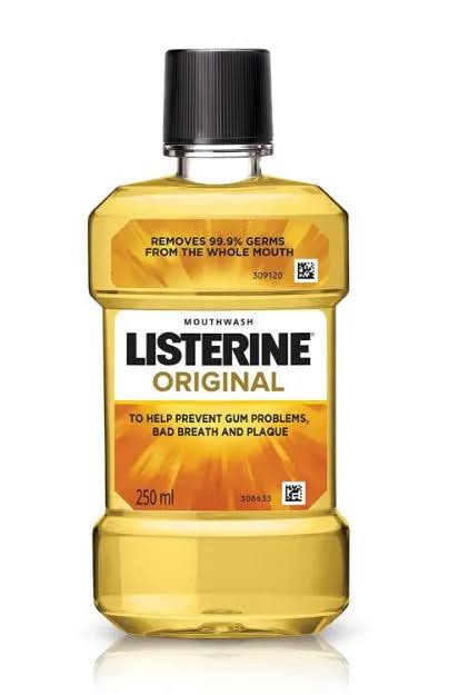 Listerine Original Antibacterial Mouthwash 250 ml