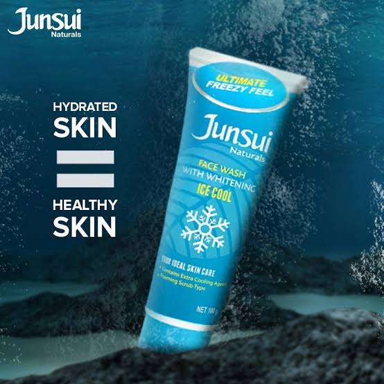 Junsui Ice Cool Face Wash With Whitening, 100g