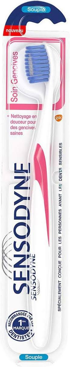 Sensodyne Toothbrush Gum Care for Sensitive Teeth, Soft, Pack of 1
