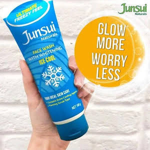 Junsui Ice Cool Face Wash With Whitening, 100g