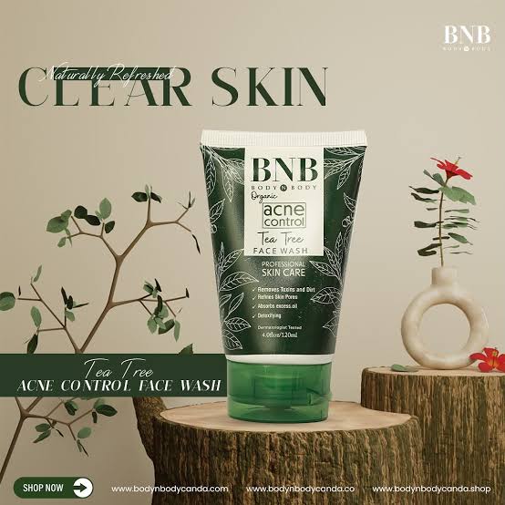 BNB Acne Control Tea Tree Face Wash 120ml