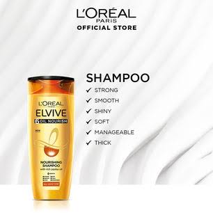 L'Oreal Paris 6 Oil Nourish Scalp + Hair Nourishing Shampoo, For All Hair Types, 175ml | Luxurious Hair Elixir