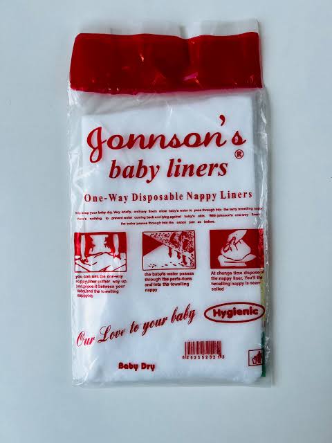 Johnsons Baby Nappy Liner 102Pcs
