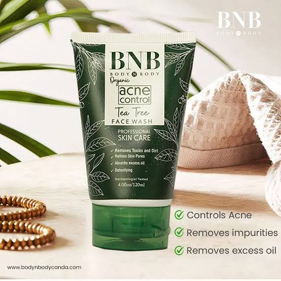 BNB Acne Control Tea Tree Face Wash 120ml