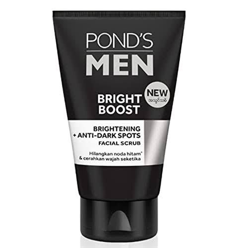 Pond’s Men White Boost Whitening + Anti Dark Spot Facial Scrub – 100g