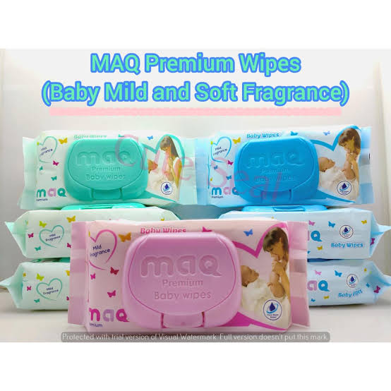 MAQ Premium Wipes, Soft Towel Sheet Jumbo Size With Mild Soft Fragrance