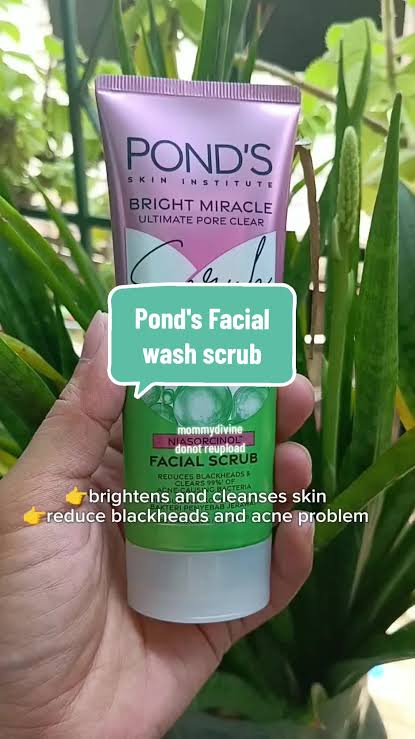 Ponds Bright Miracle Scrub CLAY BHA Facial Scrub 100ML