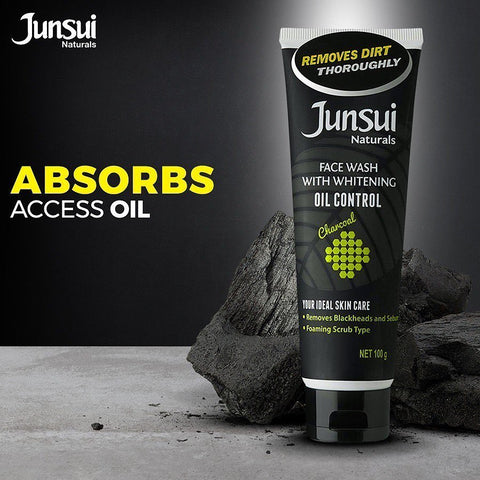 Junsui Naturals Face Wash With Whitening Oil Control 100gm