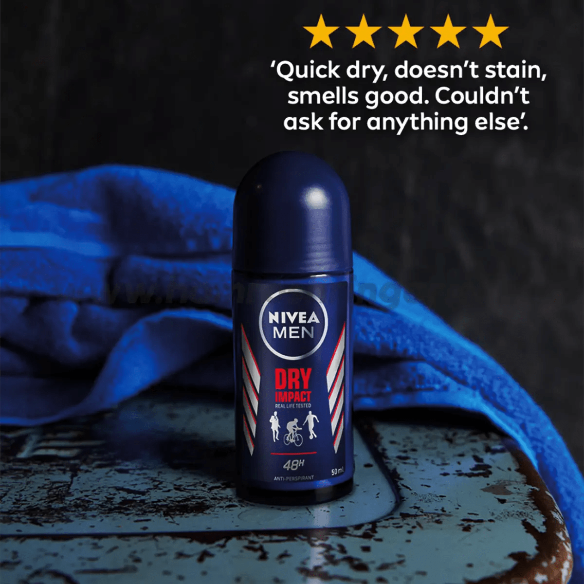 Nivea Men Dry Impact Anti-Perspirant Deodorant Roll-On 50ml.