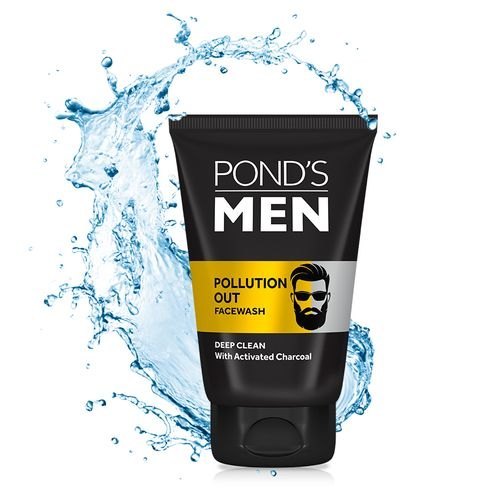 Pond’s Men Power Clear Pollution Out + Deep Oil Clear Facial Scrub – 100g