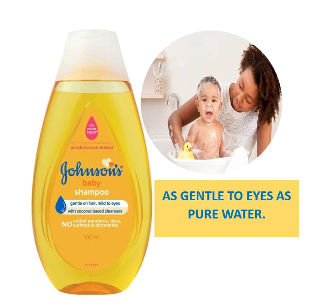 Johnson's Baby Shampoo, No More Tears Shampoo, 100ml